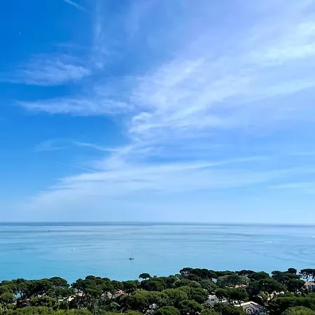 Magnifique 2p Vue Terrasse Parking Жуан-ле-Пен