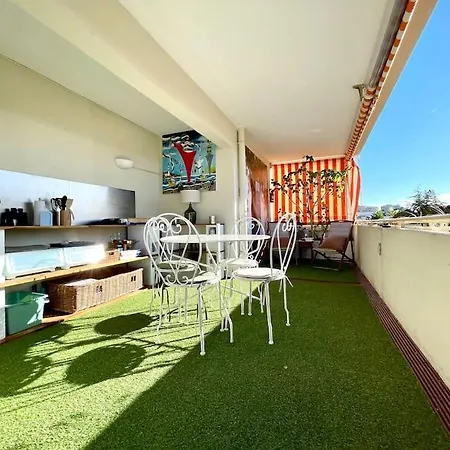 Magnifique 2p Vue Terrasse Parking Апартаменты