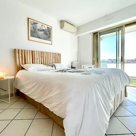 Magnifique 2p Vue Terrasse Parking Daire Juan-les-Pins