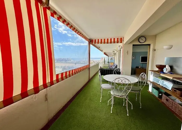 Magnifique 2p Vue Terrasse Parking * Juan-les-Pins