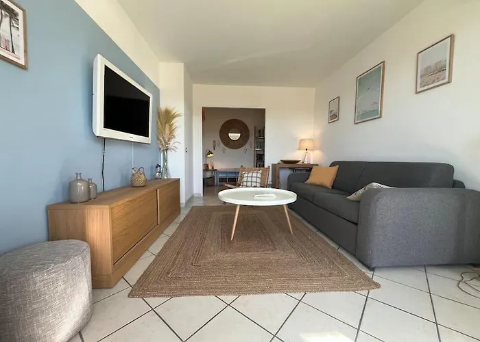 Magnifique 2p Vue Terrasse Parking Жюан-ле-Пен