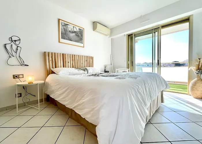 Magnifique 2p Vue Terrasse Parking Apartment Juan-les-Pins